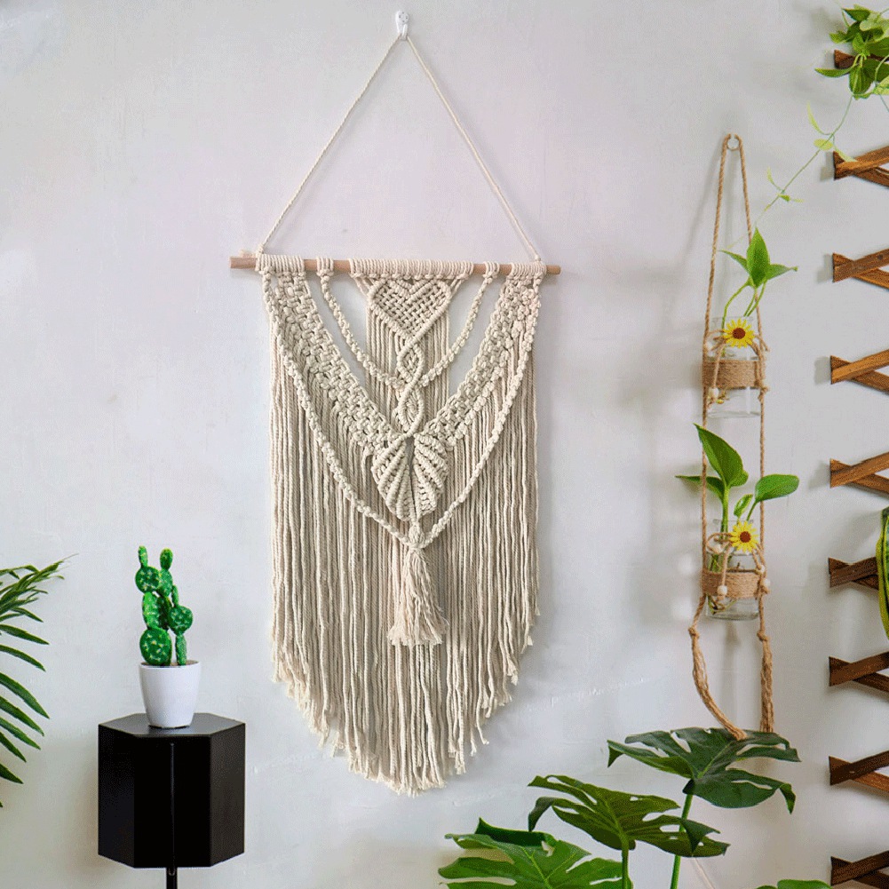 Bohemian Tapestry Macrame Wall Hanging Home Decoration Handmade Woven