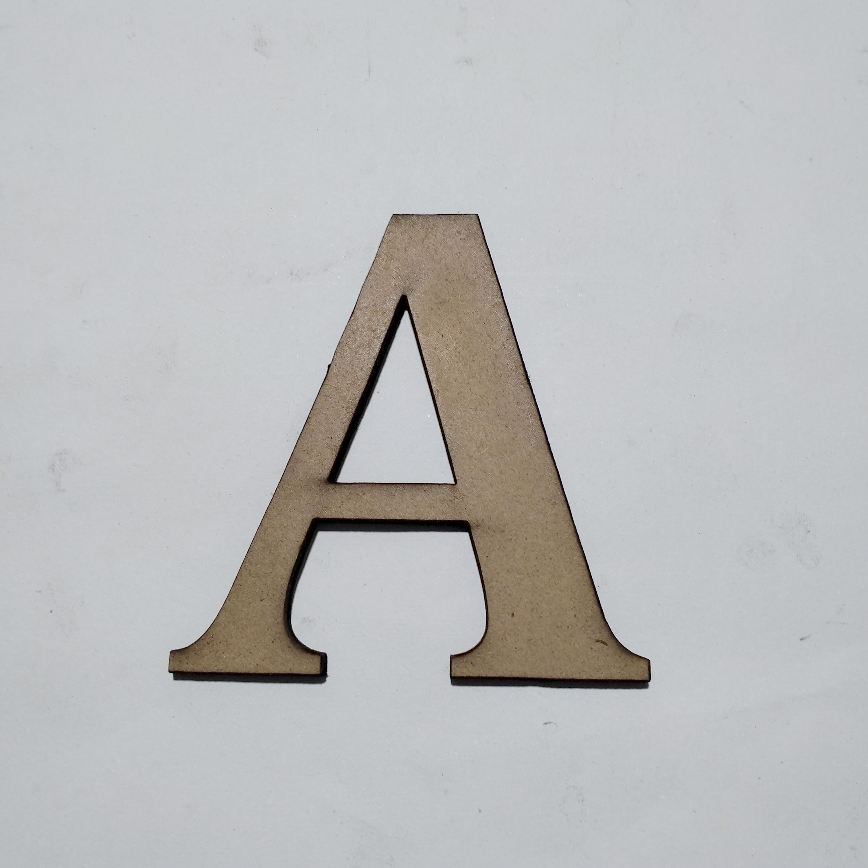 4 inch Size Laser Cut MDF Alphabets English Latter Cutouts For Art and Craft DIY Painting Work. 
