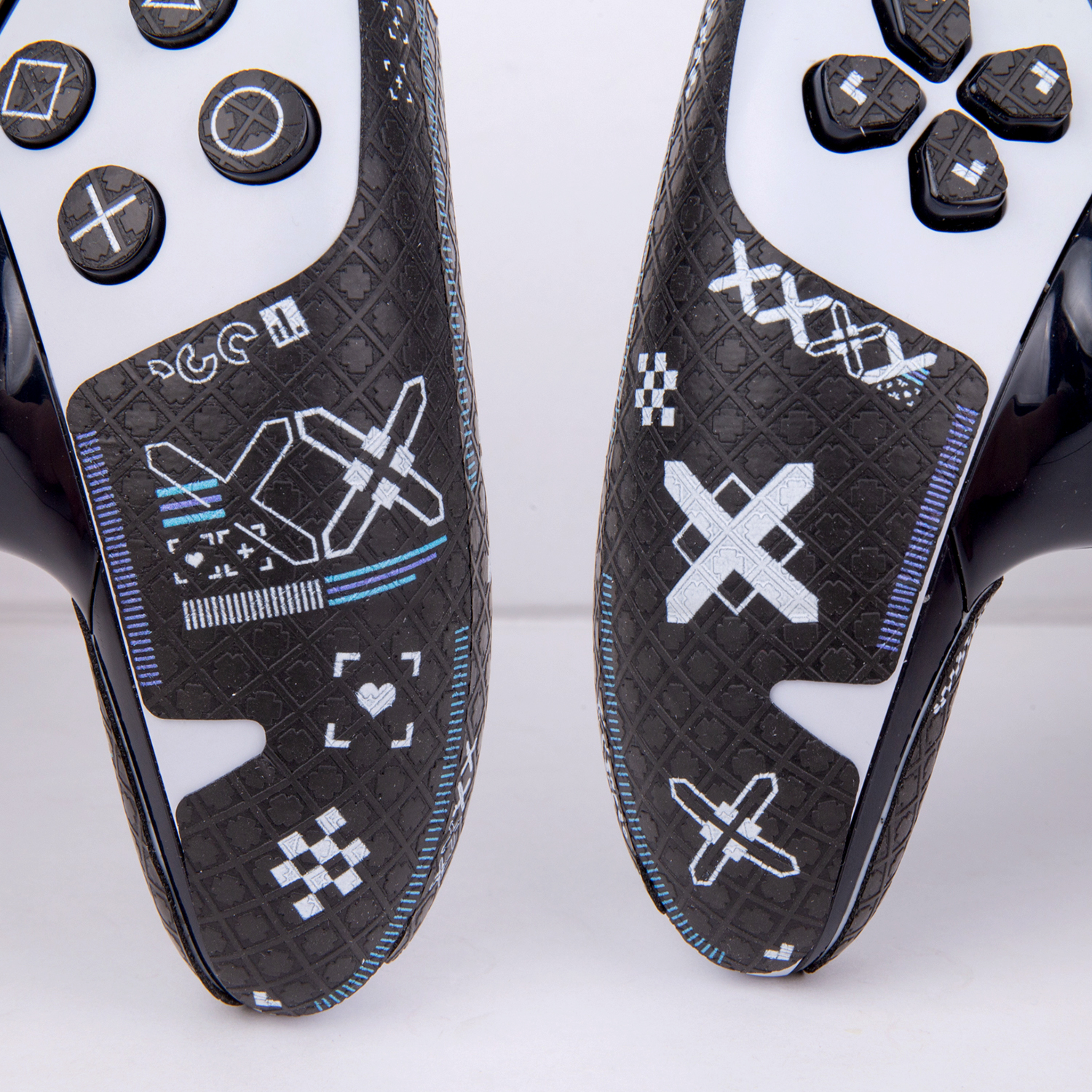 FINALORD Controller Performance Grip Tape Compatible With Playstation 5 DualSense Edge Handle,Buttons,Trigger Non-Slip Tape. 