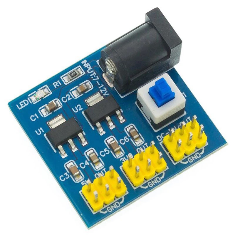 Multi Output Voltage Conversion 3.3V 5V 12V Power Module DC DC Voltage Conversion Module 12V To 3.3V 5V 12V Reduction Adapters