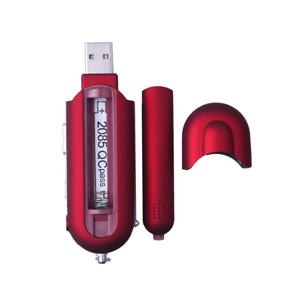 USB MP3 Player AAA Battery Powered LCD Screen 4G Storage FM Radio Multifunction Drop Shipping. 