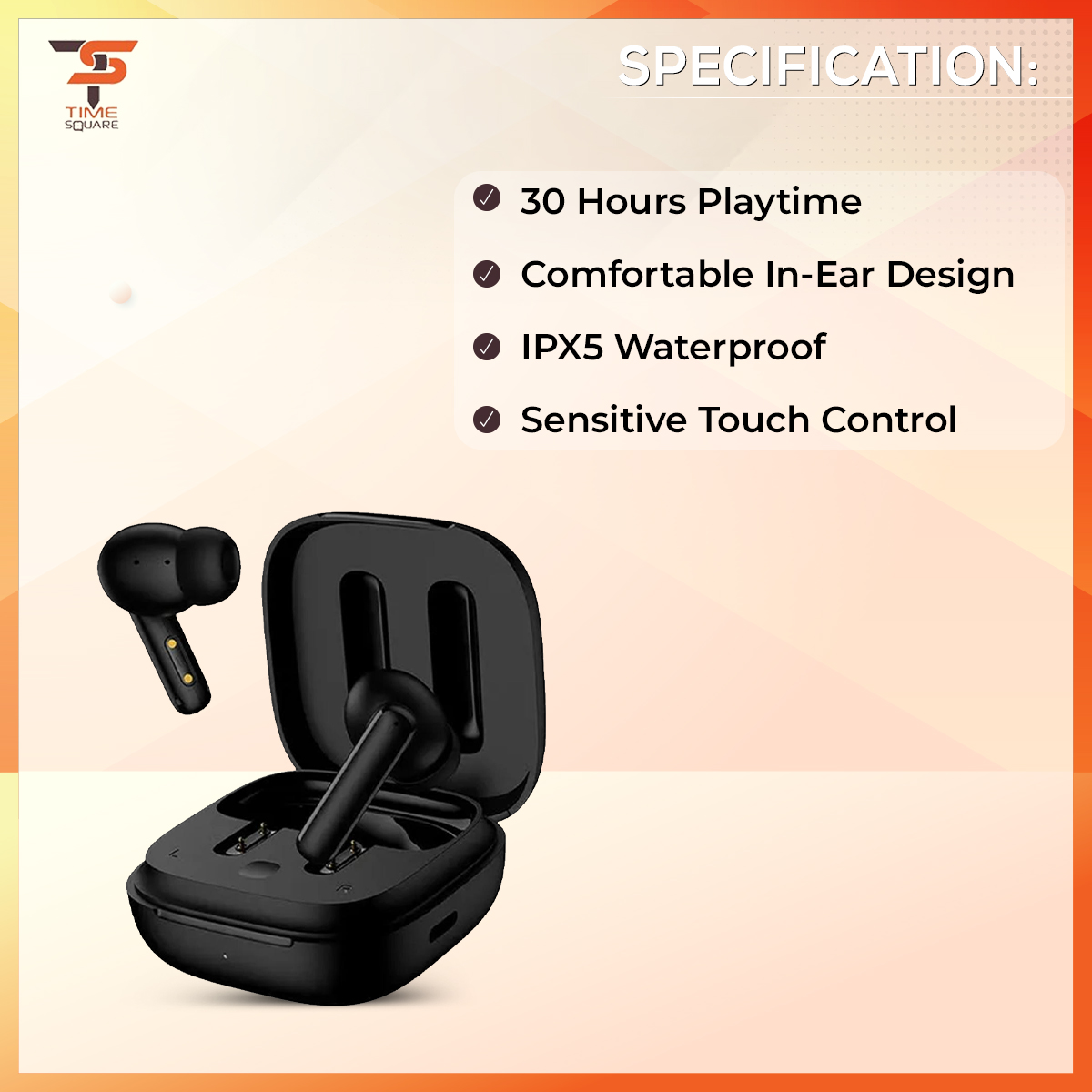 QCY T13 ANC True Wireless Bluetooth Earphone. 