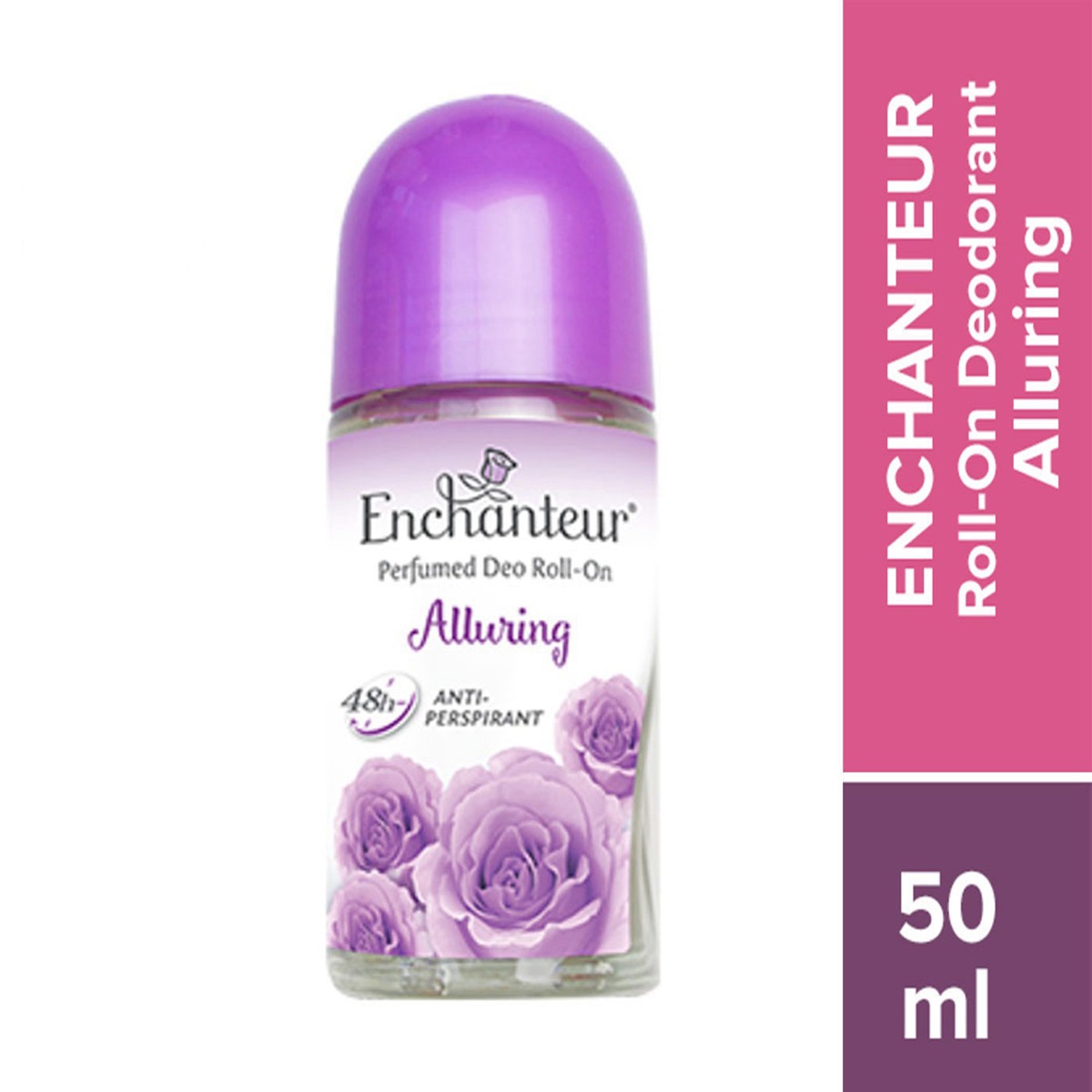 Enchanteur Perfumed Deodorant Roll-on Alluring used for male/ female - 50 ml