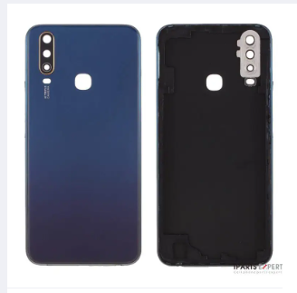 Vivo Y15 - ( Plastic ) Casing / Back Shell / Back Panel / Battery Cover / Back Door / Back Replacement Part With Button