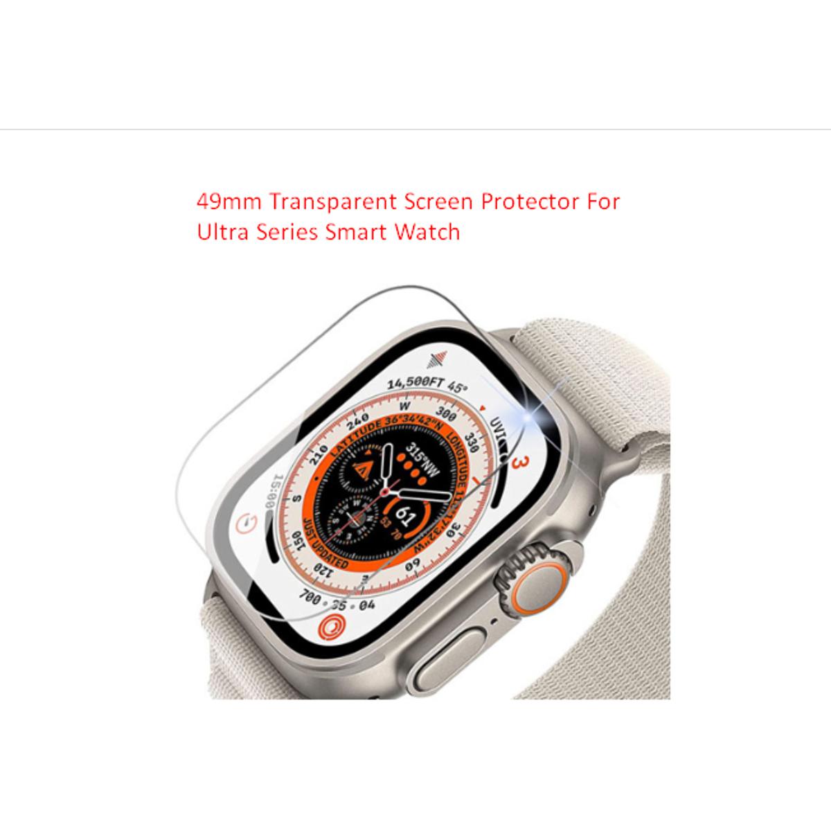 49mm smart watch tempared glass protector for ultra series