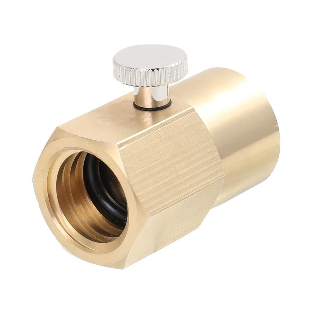 KOGEEK Brass Adapter for Refill Soda Stream and Soda Club W21.8-14. 