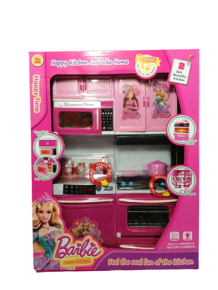 barbie kitchen set for kids