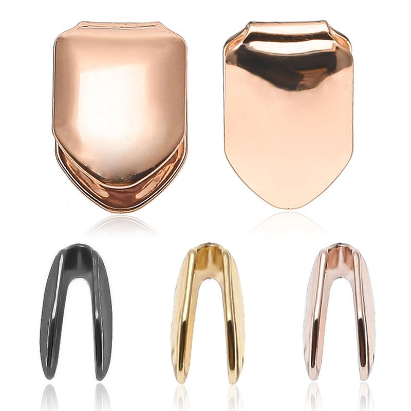 New Custom 14k Gold Plated Small Single Tooth Cap Grillz Hip Hop Teeth Grill. 