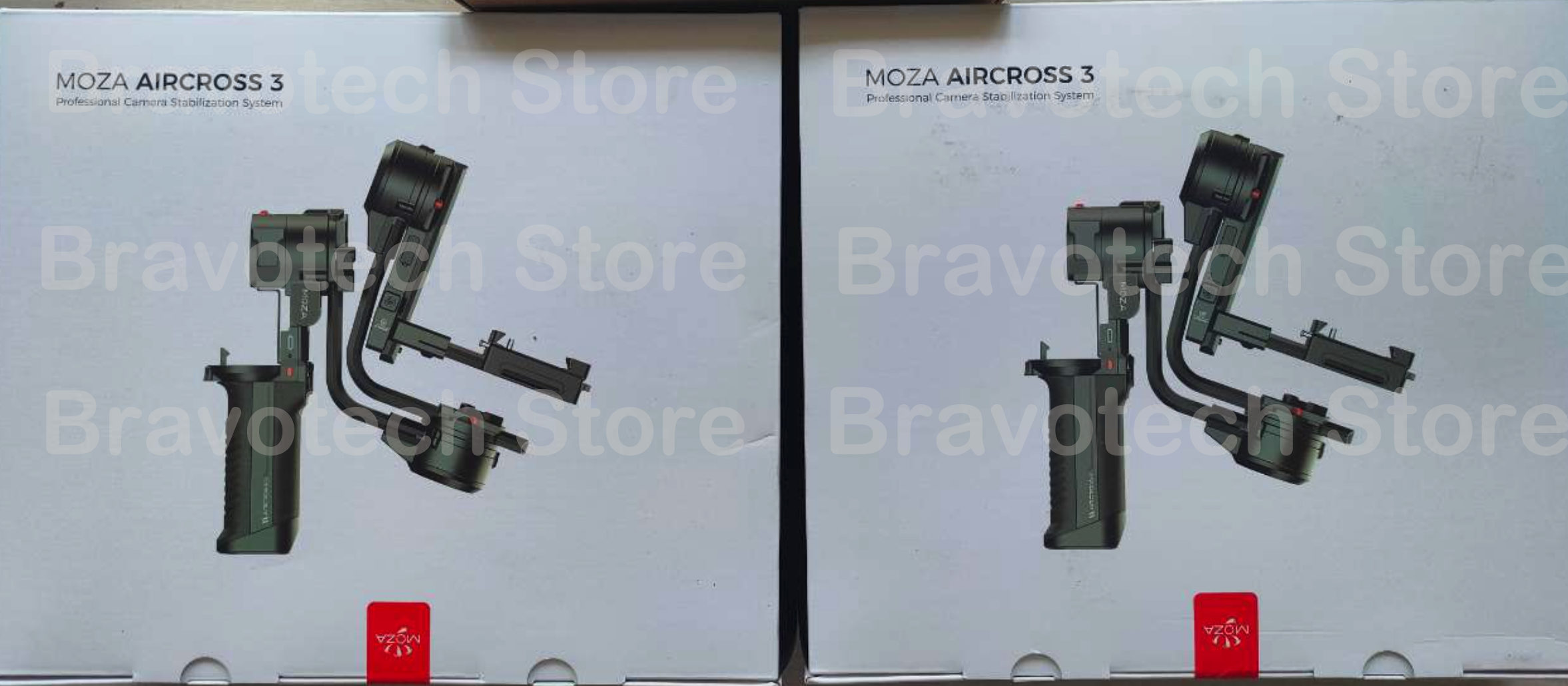 MOZA AirCross 3 Camera Gimbal Stabilizer, 3-Axis Gimbal Up To 3.2kg Payload , Compatible with Multiple Devices. 