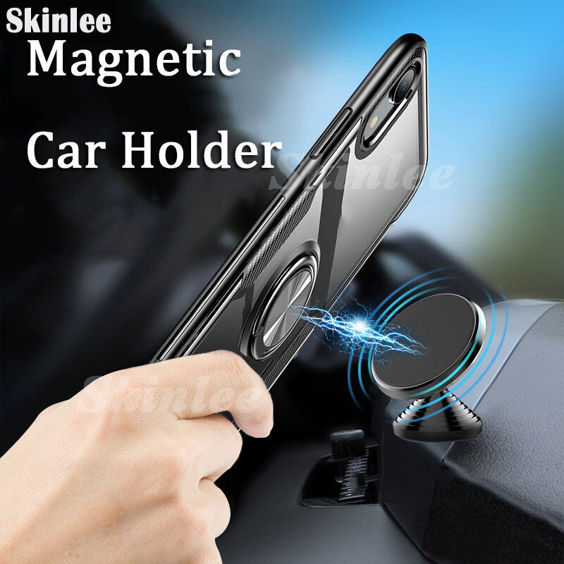 Phone Case Mi Xiaomi12C Back Cover Hard Clear Transparent Shockproof Handphone Cases Casing hp for Redmi 12C Cover Cases Car Navigation Holder Ring Back Cover. 