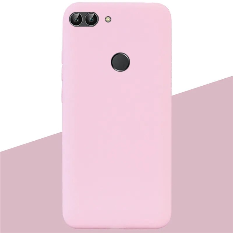 Custodia Morbida Gel Silicone Per HUAWEI P Smart FIG-LX1 E ENJOY 7S – Cover Sottile Opaca