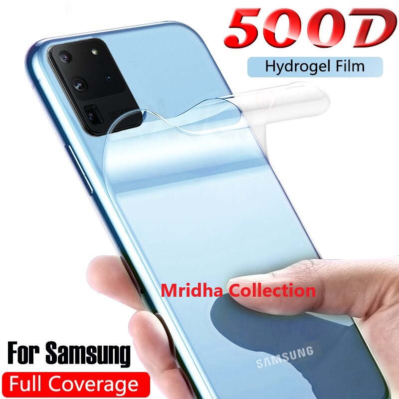 Samsung Galaxy S8 + (S8 Plus) TPU Defense Film Hydrogel Back Poly/TPU Protector Screen Protector Anti-Shutter/High Definition (Back Poly). 