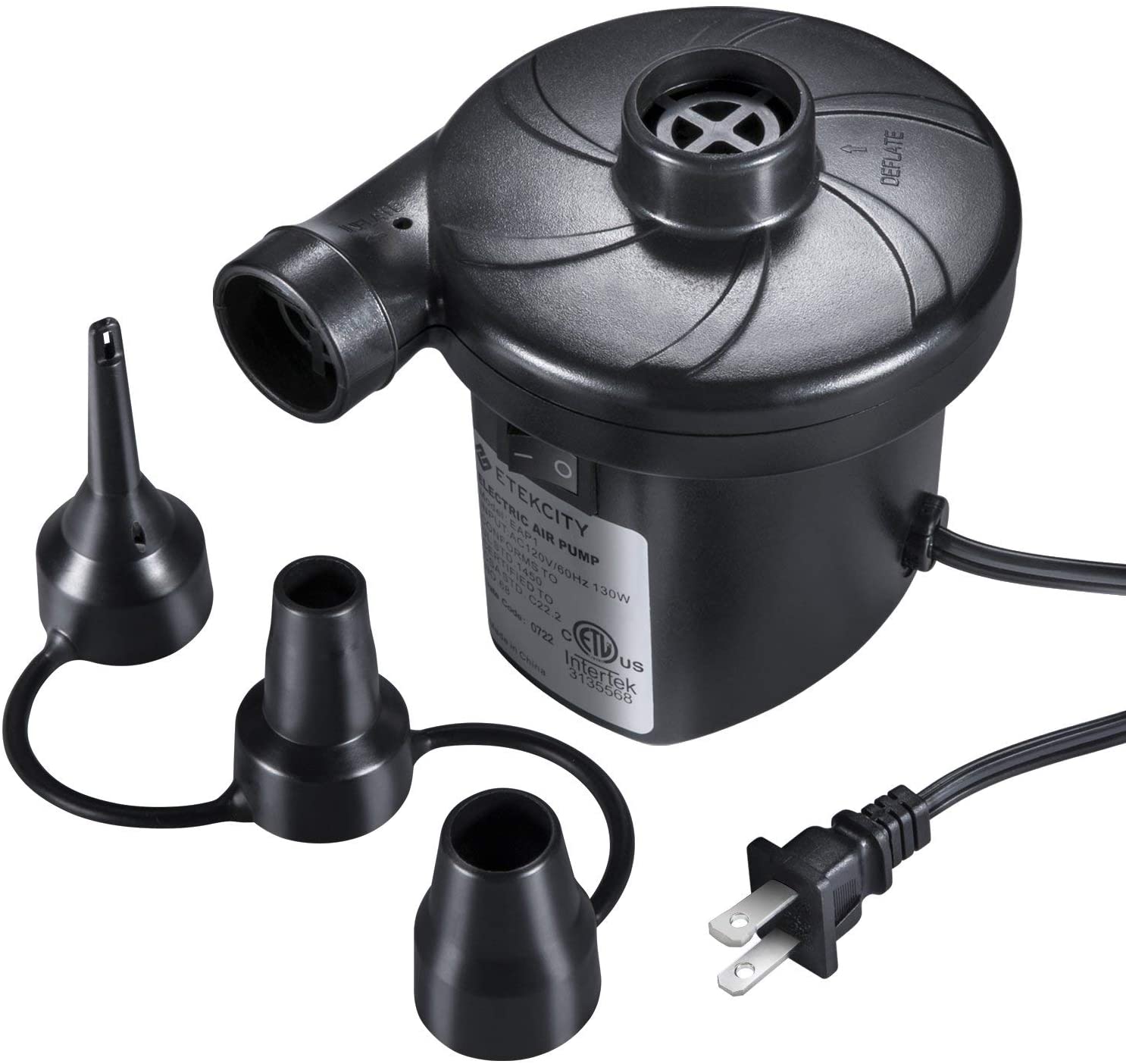 Air pump for blow up cheap mattress