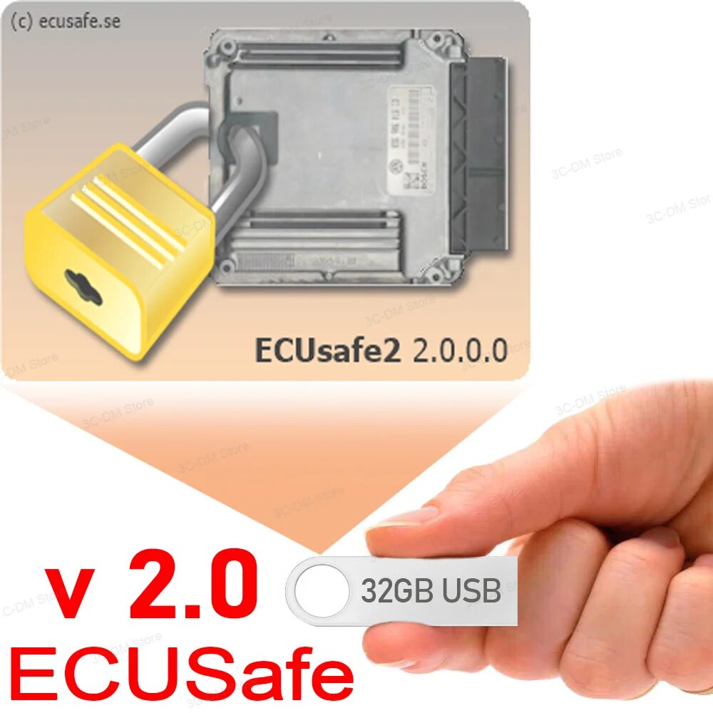 Newest ECUSafe 2.0 prevent car theft For ECU programming Error code diagnosis Anti-theft ECU identification Software freeship