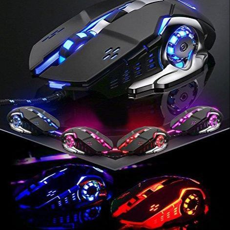 GAMING MOUSE T9 OPTICAL 3,200 DPI Adjustable Computer/Laptop Wired USB