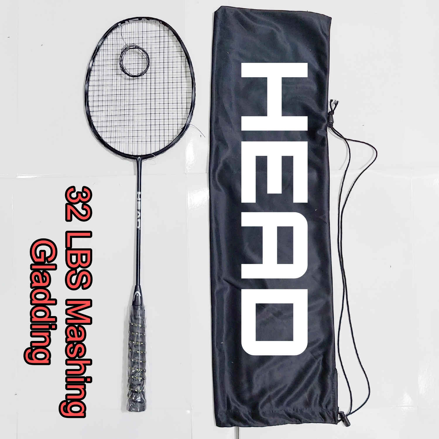 Head Badminton Racket Complete Gadding With Kamranga Cover - Superior ...