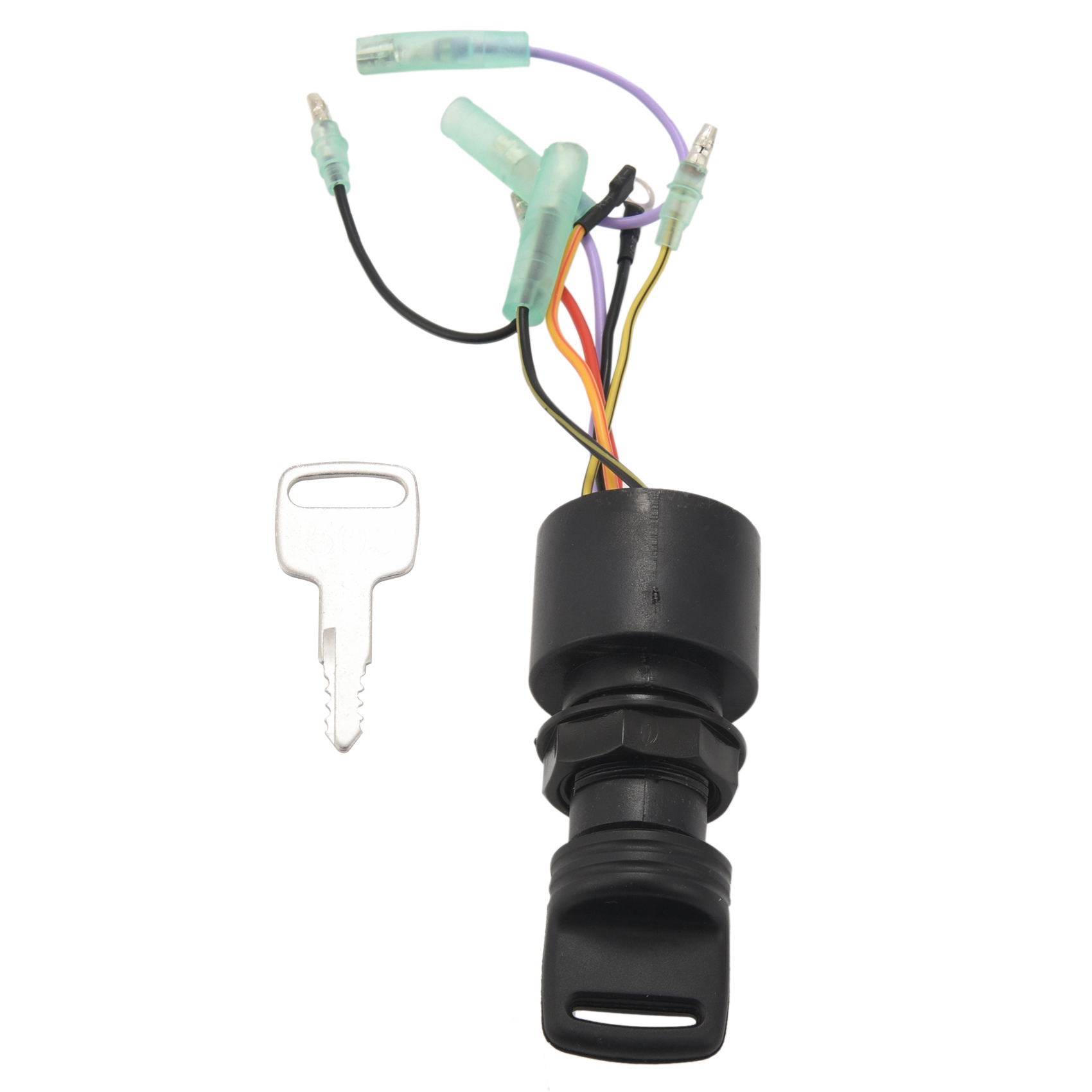 OUMERY 5X 87-17009A5 Boat Motor Ignition Key Switch for Mercury Outboard Motors 3 Position Off-Run-Start. 