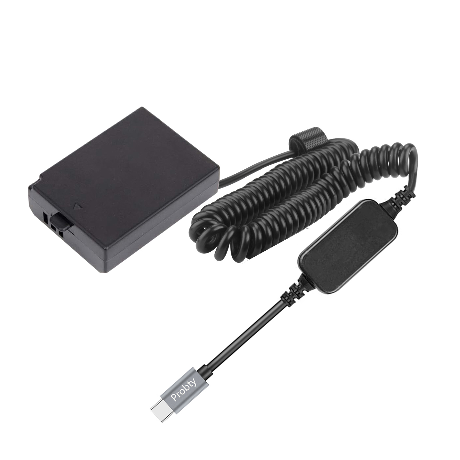 Type-C To LP-E10 LP E10 ACK-E10 DR-E10 Dummy Battery for Canon EOS T6 T5 T3, Kiss X50 X70 X80 X90, EOS 1100D 1200D 1300D 1500D. 