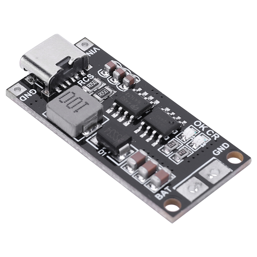 2S 3S 4S Type-C To 8.4V 12.6V 16.8V Step-Up Boost LiPo Polymer Li-Ion Charger 1A 2A 4A Board Module 18650 Lithium Battery. 