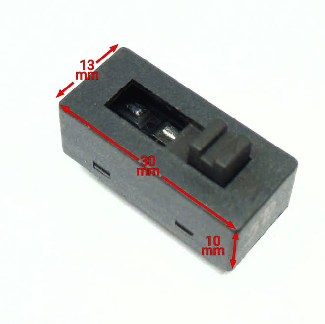 8A 250VAC 3 Position 8 Pin SPDIF Slide Switch for Room Heater. 