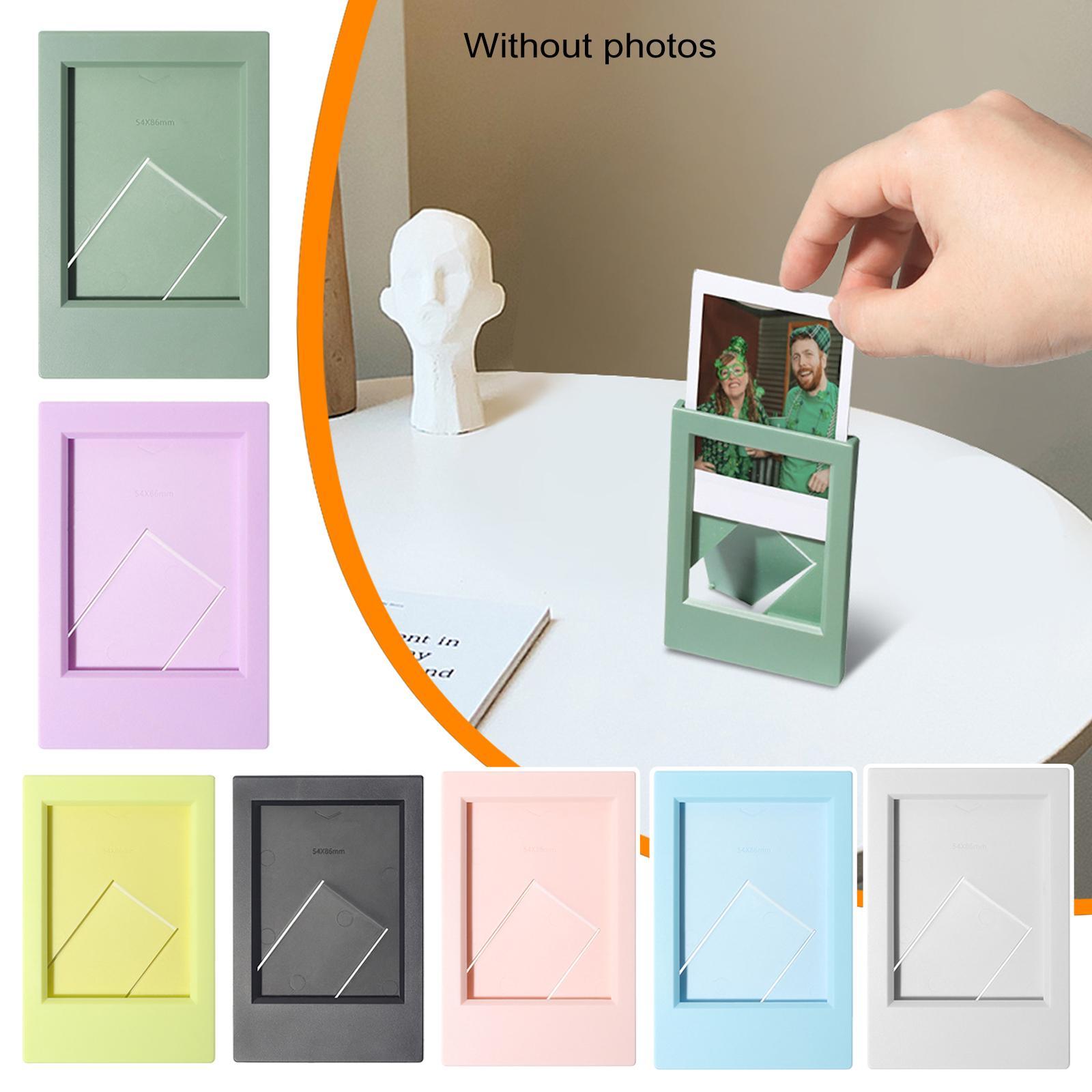 3Inch Mini Film Digital Photo Frames Colorful Vertical Photo Frame Home Office Desktop Digital Picture Frame ​For Polaroid Frame