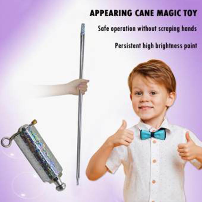 Trick Prop High Elasticity Metal Appearing Cane Magic Toy Telescopic Stick. 
