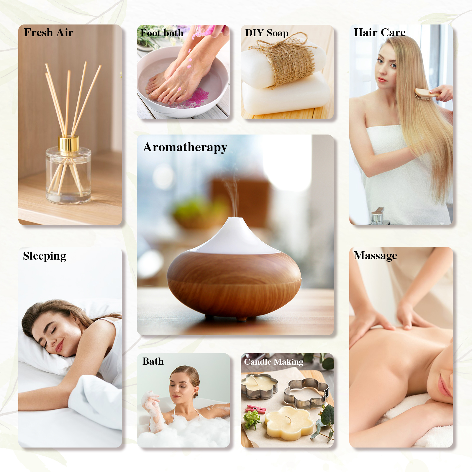 MAYJAM 10ml 30ml 100ml Essential Oils For Humidifier Diffuser Lavender Jasmine Eucalyptus Ylang Ylang Vanilla Tea Tree Aroma Oil. 
