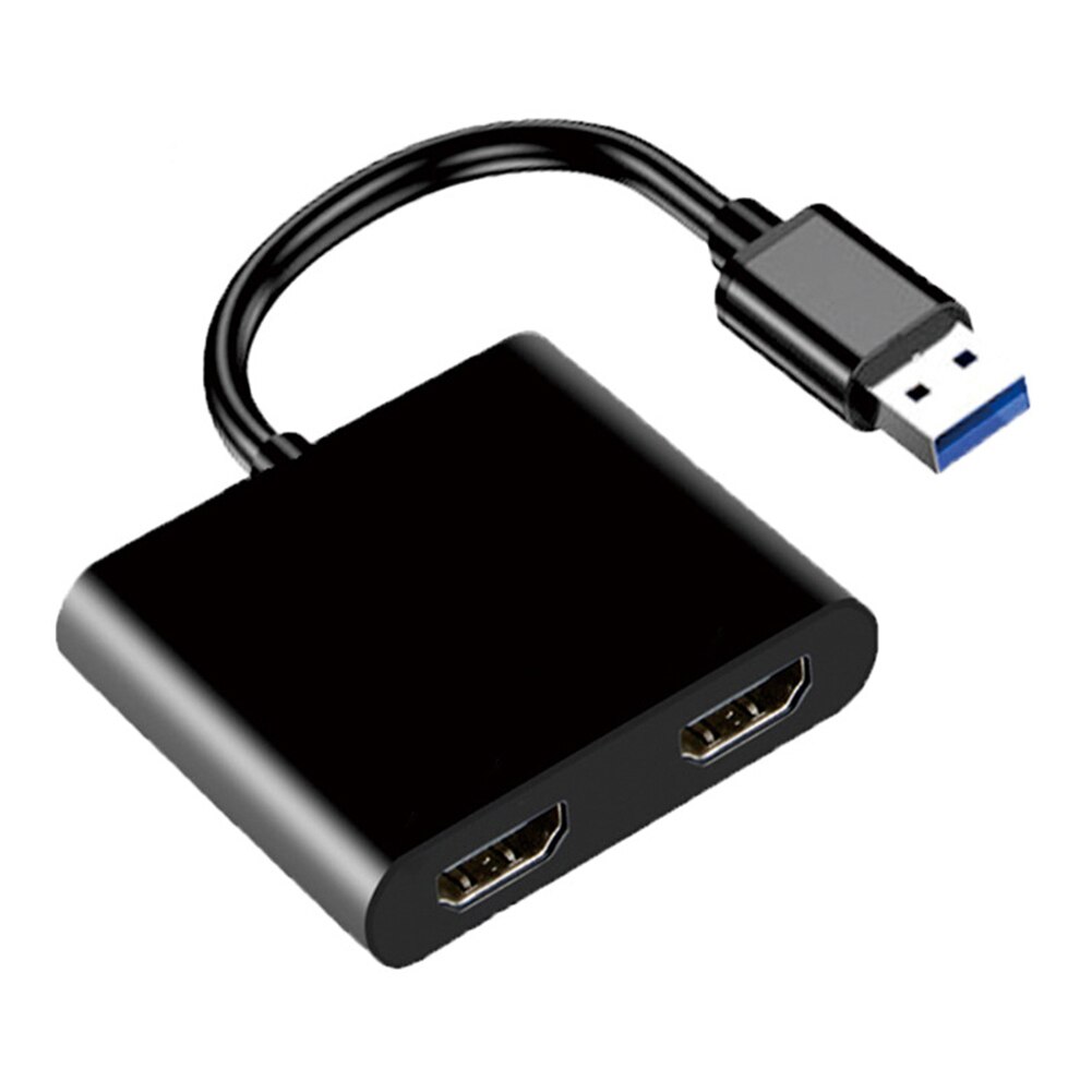 USB C To Dual HDMI-compatible HUB 4K HD Docking Station Dual Screen Type C Dock Station for Laptop PC Computer for Mobile Phone. 