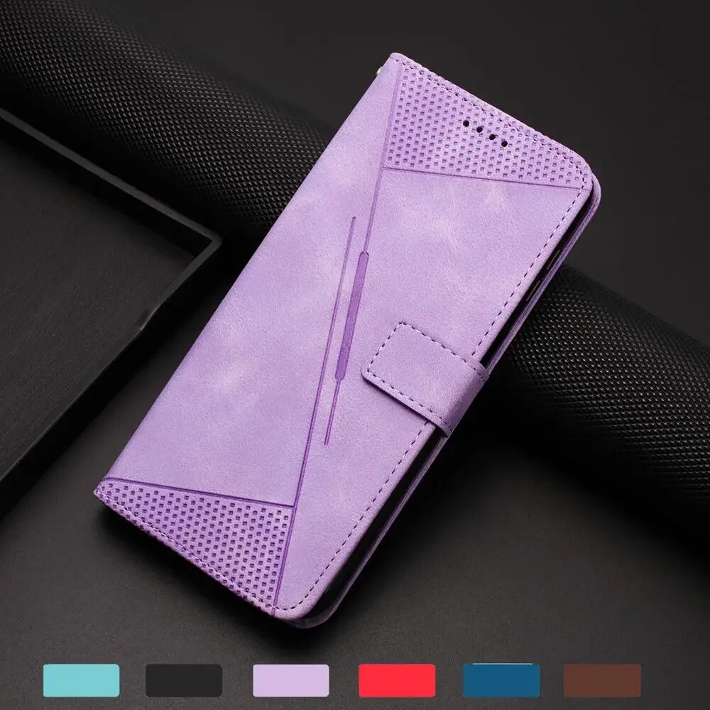 Wallet Phone Case for Funda Infinix Hot 30 NFC 20 12 11 10 9 Play 30i 20i 20S Note 30 Vip Pro 30i Business flip bracket cover