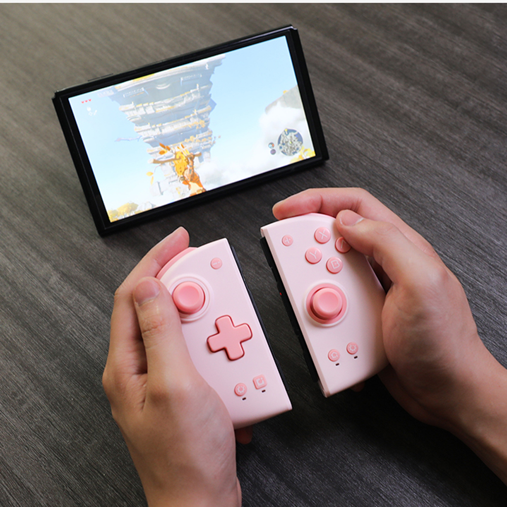 Mobapad M6 HD Joycons Nintendo Switch Controller Pro HD Vibration/6-Axis Gyro Joy Pad Adjustable Joystick Hall Effect Controller.