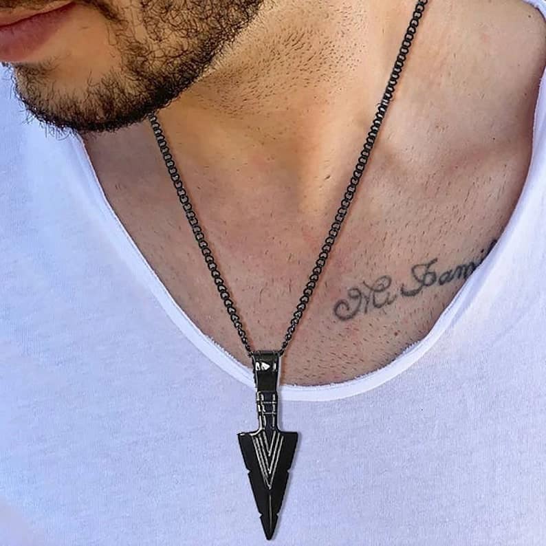 arrowhead pendants for men