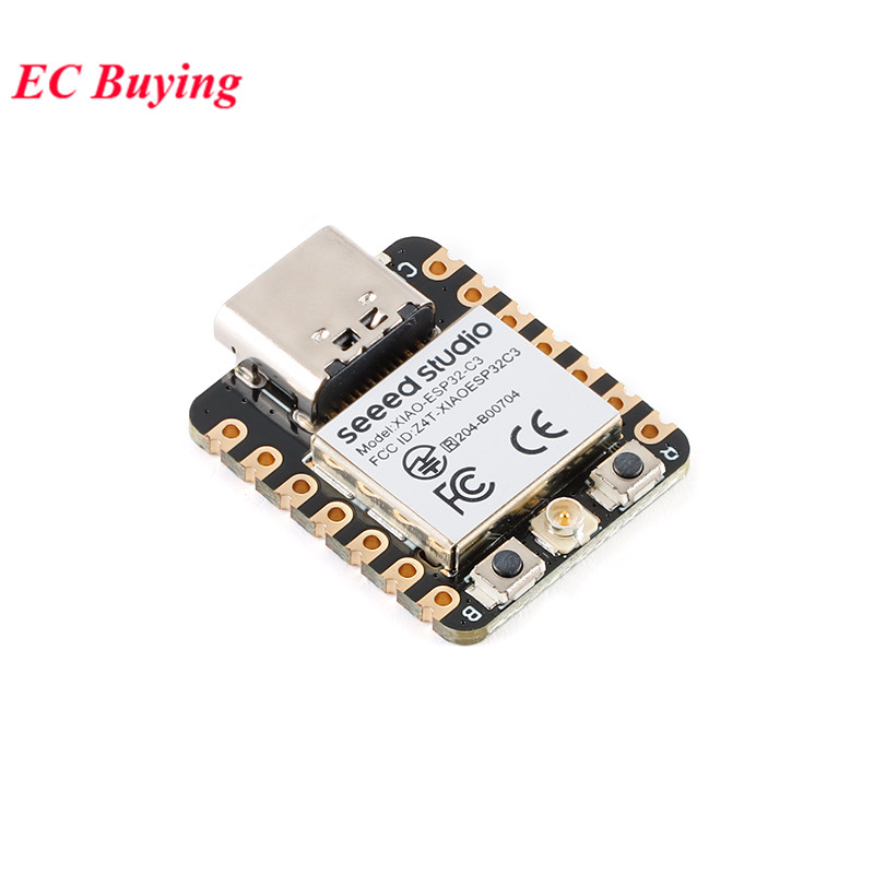 2pcs/lot Seeeduino Seeed Studio Xiao Esp32-C3 Wifi Bluetooth-Compatible Mesh 5.0 Development Board Modul 4mb Flash For Arduino. 