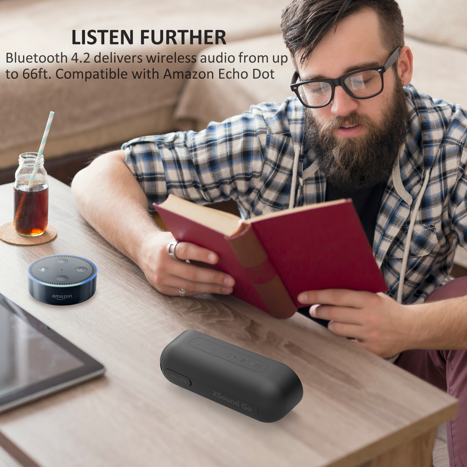 Tribit XSound Go Bluetooth Speaker. 