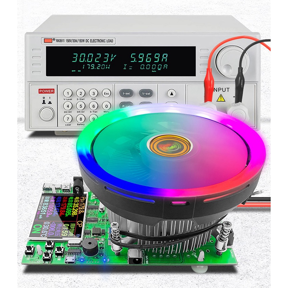 DL24 150W DC USB Tester APP Electronic Load Lithium Battery Capacity Monitor Discharge Charge Power Checker US Plug. 
