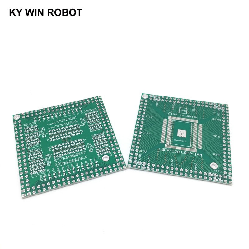 【Lejia】QFP / EQFP / / LQFP144 / LQFP128 SMD turn CPU broad IC adapter Socket / Adapter / PCB