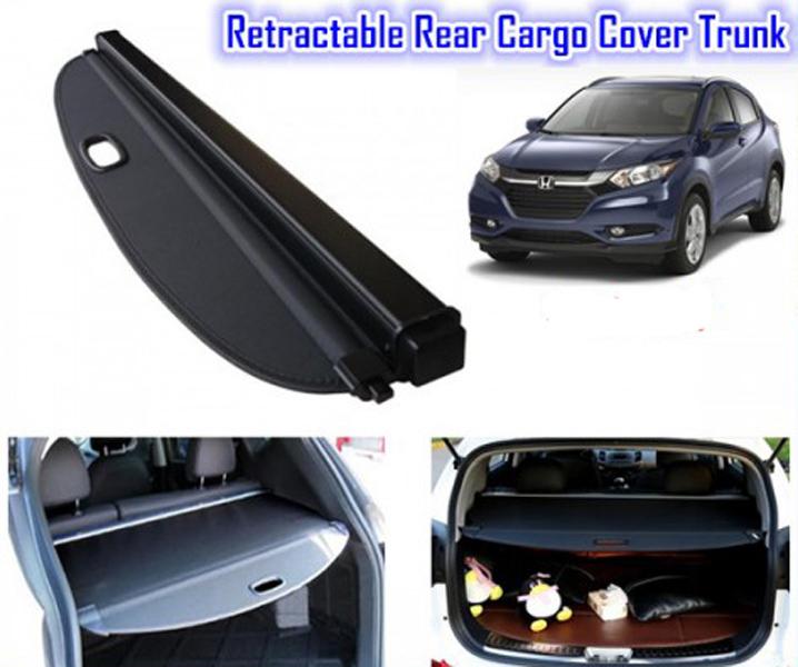 Auto Parts & Accessories Black Trunk Shade Rear Security Cargo Cover