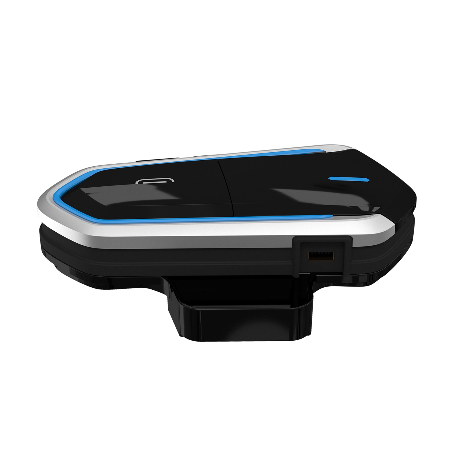 QTB35 Motorcycle Helmet Bluetooth 4.2 Headset Low Power(black). 