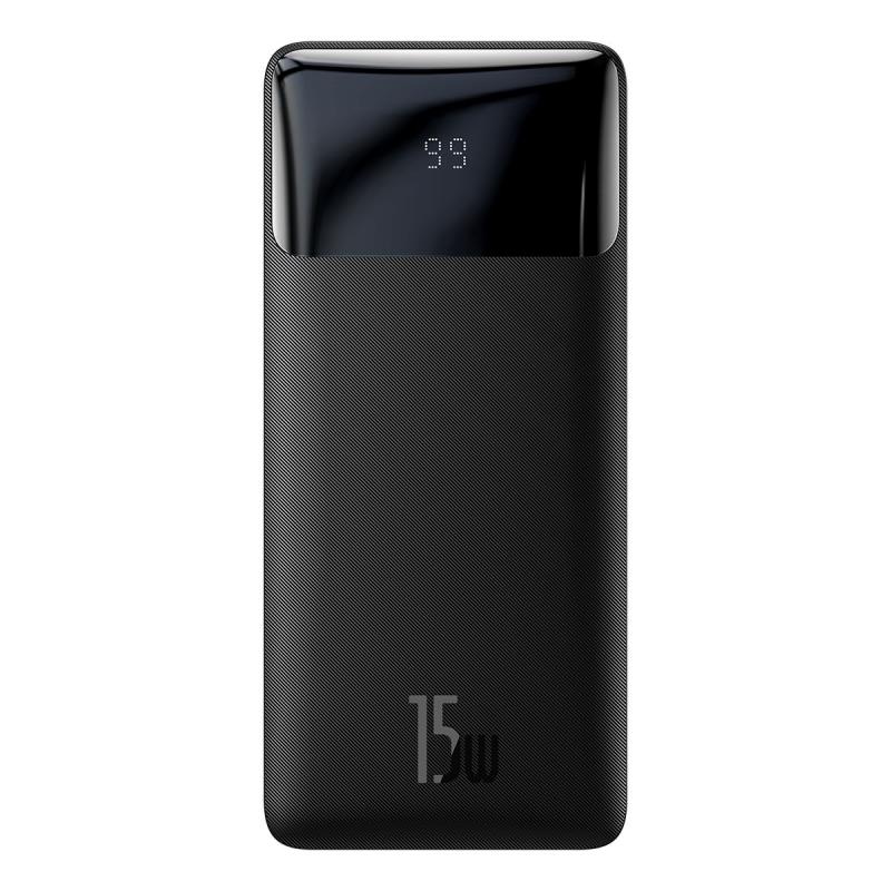 Baseus Bipow PPDML-L01 Digital Display Power bank 10000mAh 15W Black. 