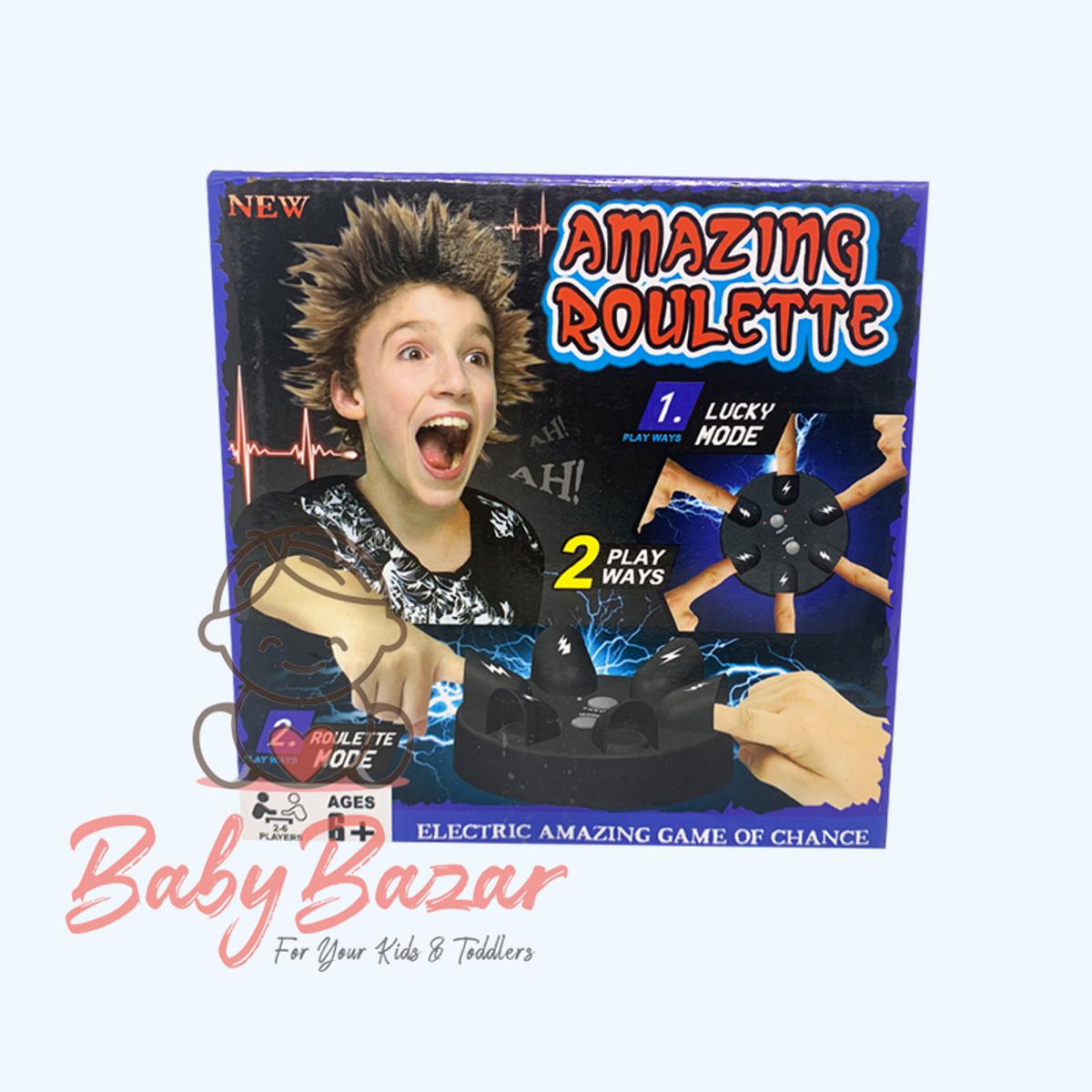ESC Up to 6 Players 2 Amazing Roulette Electric Shocking Modes Finger Shock Party Game