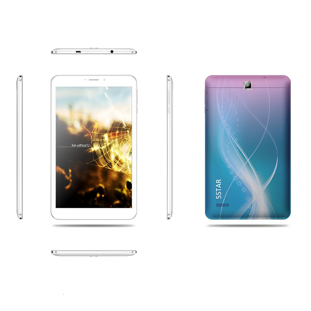 5 Star tab bd28, 8" IPS display. 