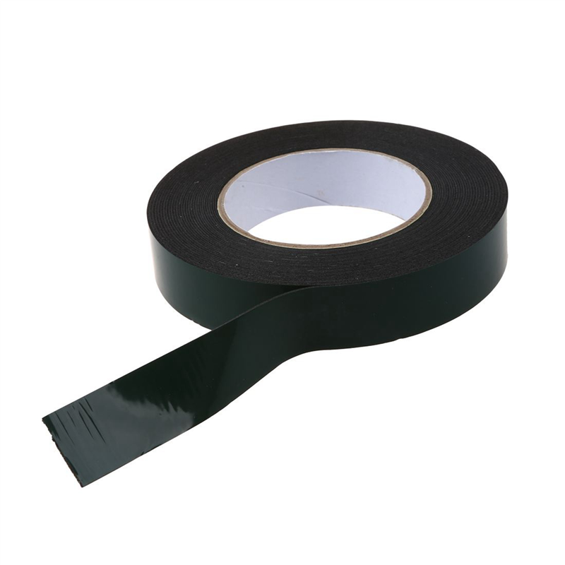 3X Black Super Strong Permanent Double Sided Self Adhesive Foam Car Trim Body Tape Width:25mm