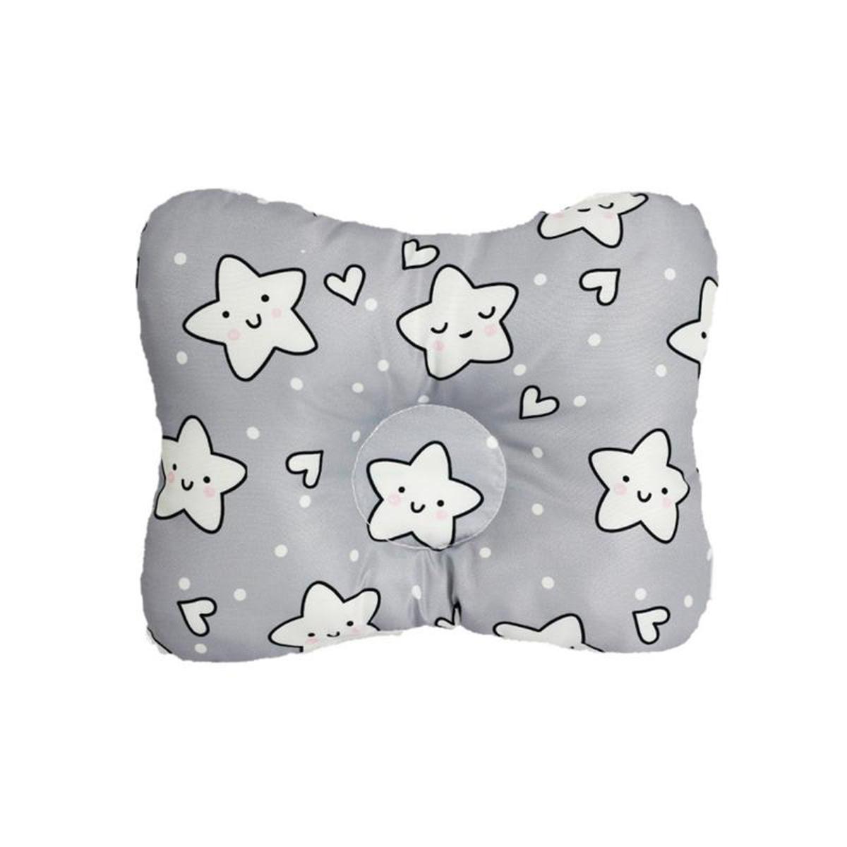Newborn Baby Pillow Soft And Elastic Newborn Sleep Support Pillow Comfortable Memory Foam Head Protection Cushion For Babies 0-2