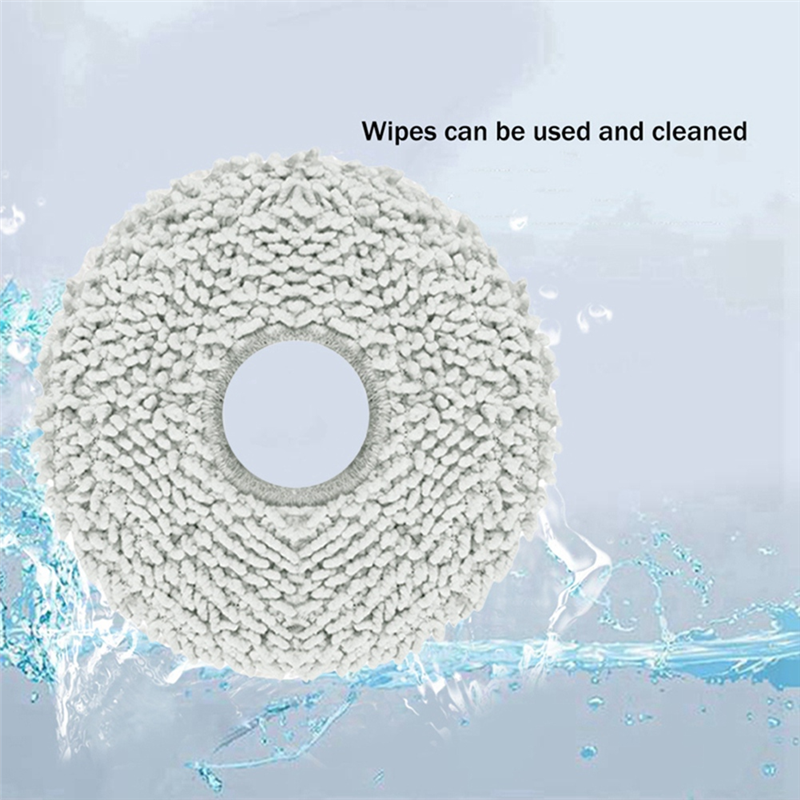 8Pcs for Ecovacs Debot / T20 Pro / X1 OMNI / T10 Omni / Robotic Vacuum Cleaner Mop Cloth Accessory Spare Part