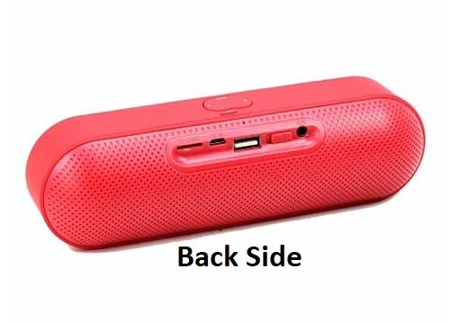 Original S-812 Portable Bluetooth Speaker Heavy Bass Crystal Clear Sound Quality with Memory Card and Pen Drive Slot. 
