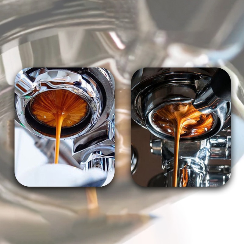 GAGGIA Bottomless  Portafilter Coffee Espresso Handle 58MM Wood Coffee Machine Bottomless Filter Portafilter. 