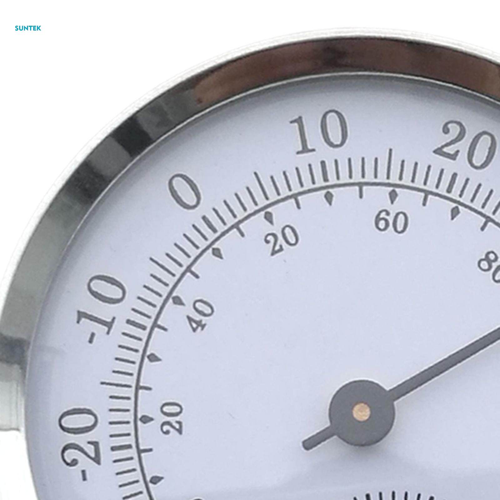 Round Temperature Humidity Meters High Precision Digital Display Wall Mounted Humidity Gauge Monitor Indoor Temperature Meter for Bedroom Cellar. 