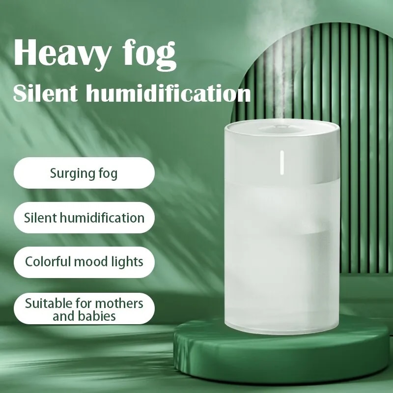 New Humidifier Household Usb Atmosphere Lamp Desktop Intelligent Large Capacity Aromatherapy Gift Humidifier