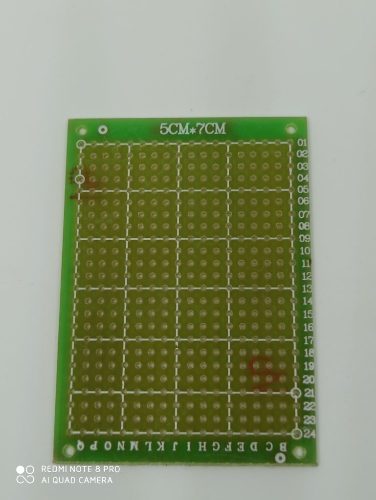 Veroboard Single Side Dot 7x5cm Glass Fiber Stripboard PCB Printed Circuit Board Project Board For Prototyping Weld Soldering Arduino DIY. 
