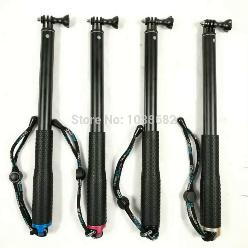 Extendable 19 inch Monopod for gopro4 gopro3 3 2 SJCAM SJ3000 SJ4000 Action Camera Selfie Sticks for Sports Camera 18 to 48cm. 