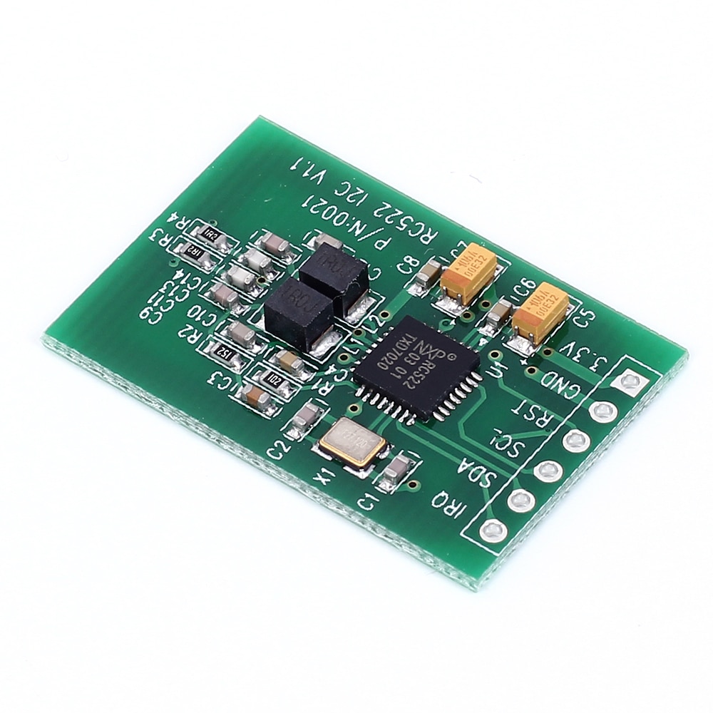 【happy one】RC522 I2C RFID 13.56MHz Reader Writer Card Module Inter IC RF Sensor Module. 